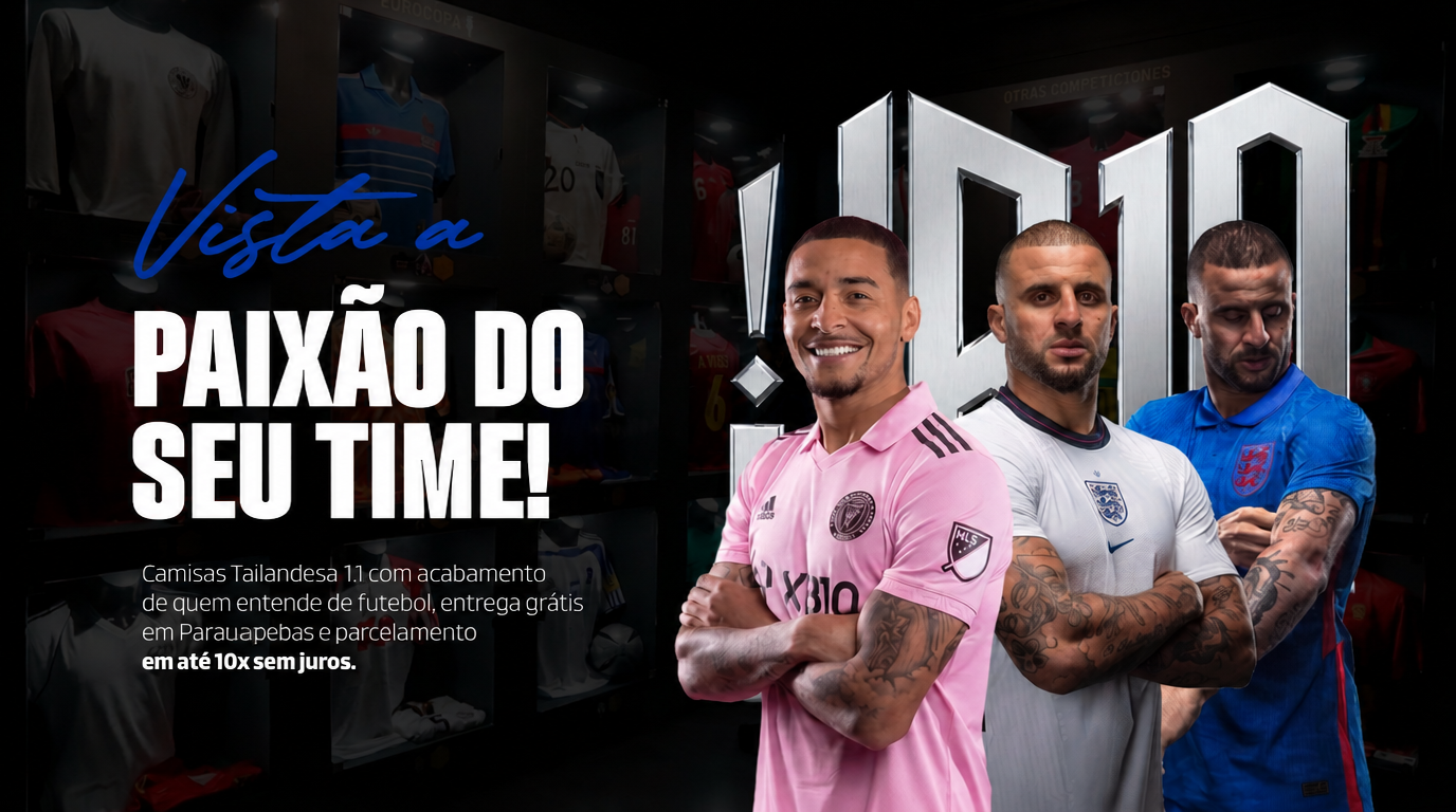 Capa JR10 Sports — Vista a paixão do seu time